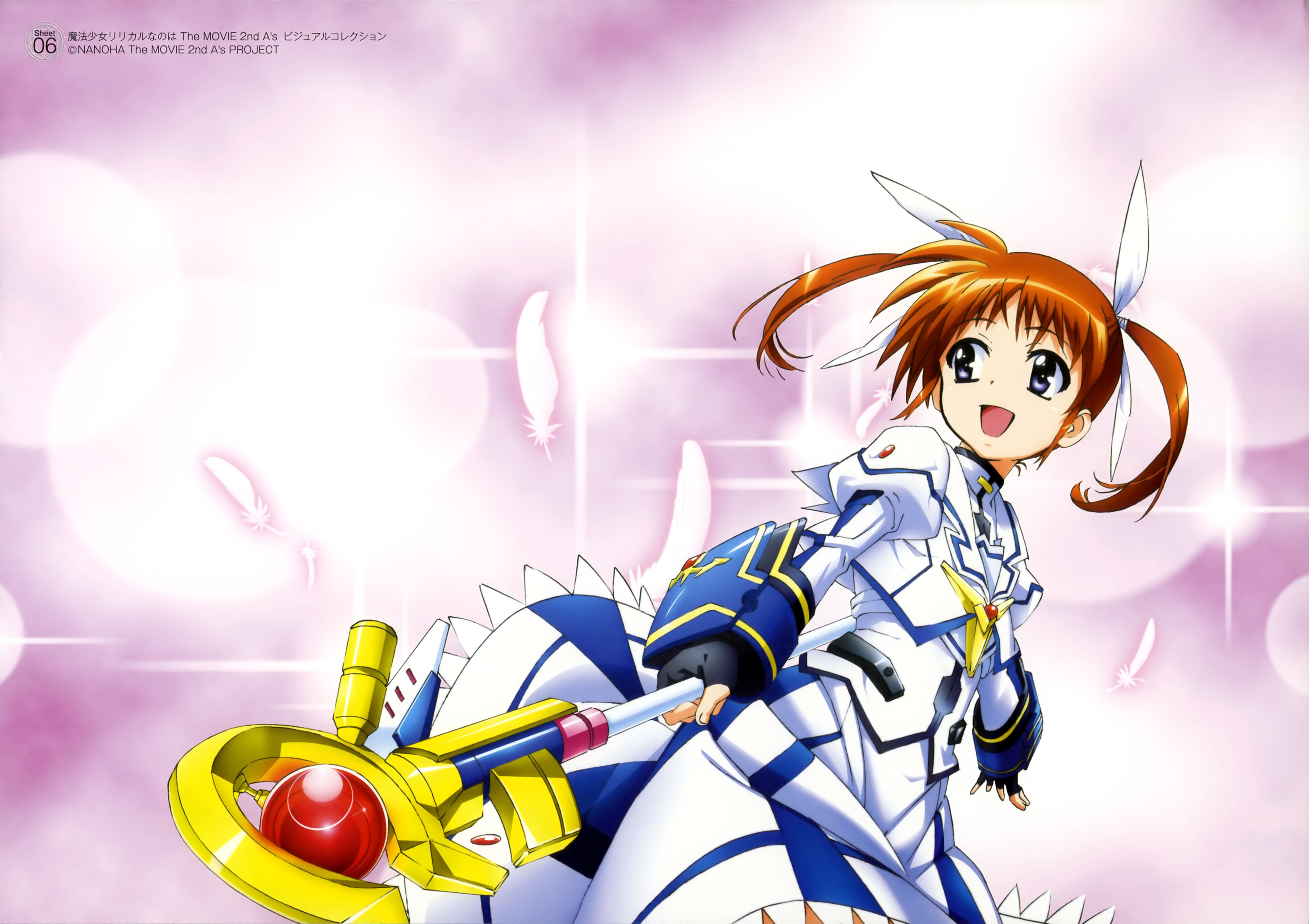mahou shoujo lyrical nanoha mahou shoujo lyrical nanoha a's mahou